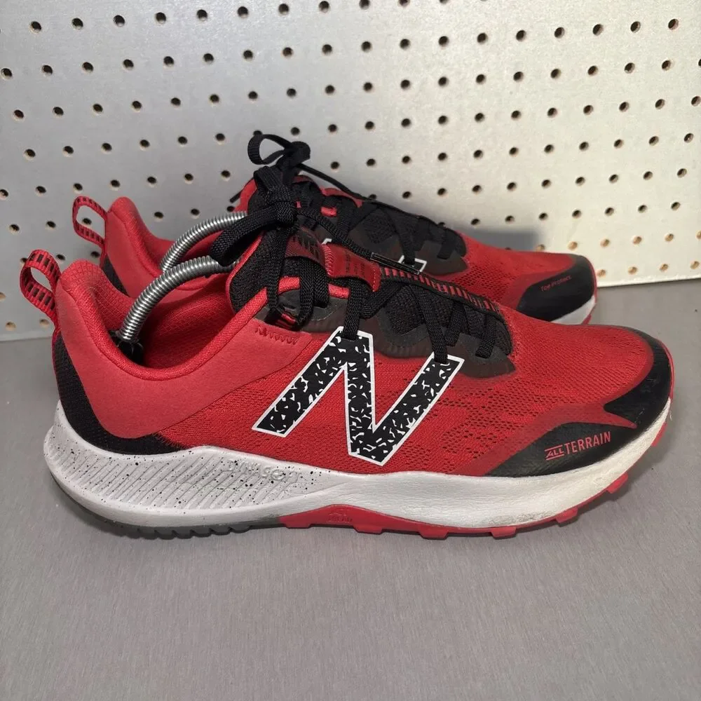 New Balance Nitrel v4 Trail Running Shoes Mens Sz 13 Red Black DynaSoft MTNTRRB4